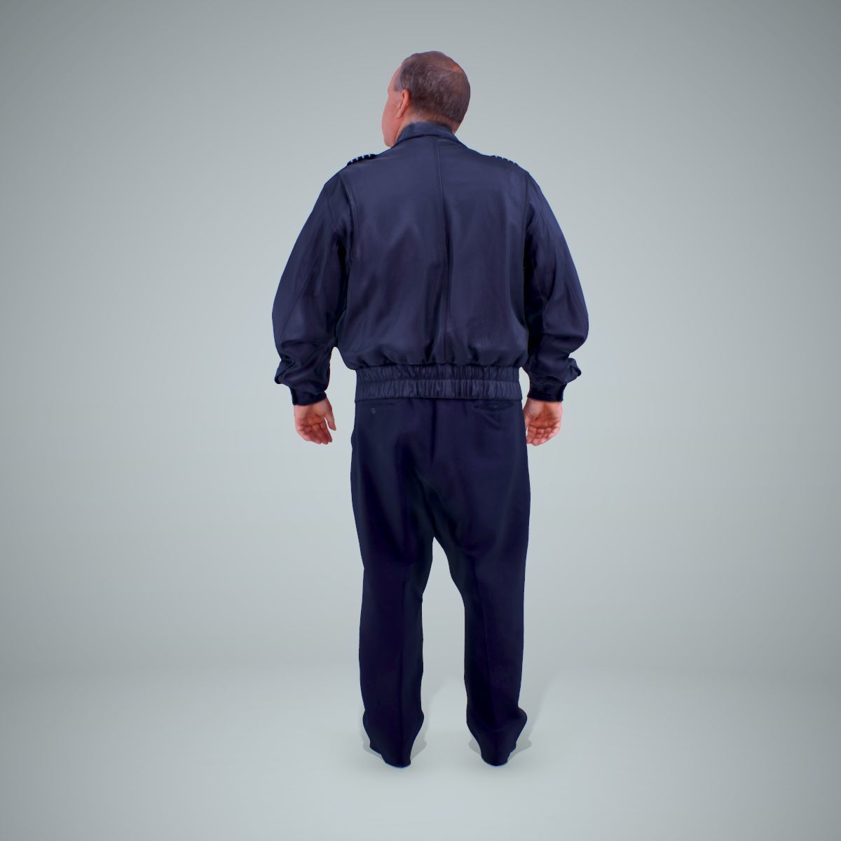 TSA Officer Man WMan0201-HD2-O02P02-S 3D model_14