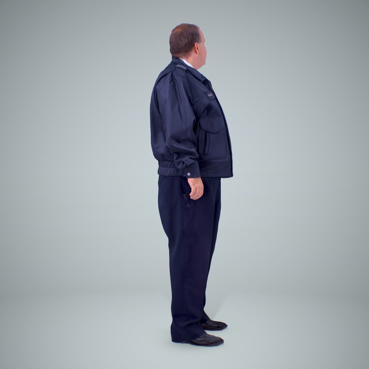 TSA Officer Man WMan0201-HD2-O02P02-S 3D model_24