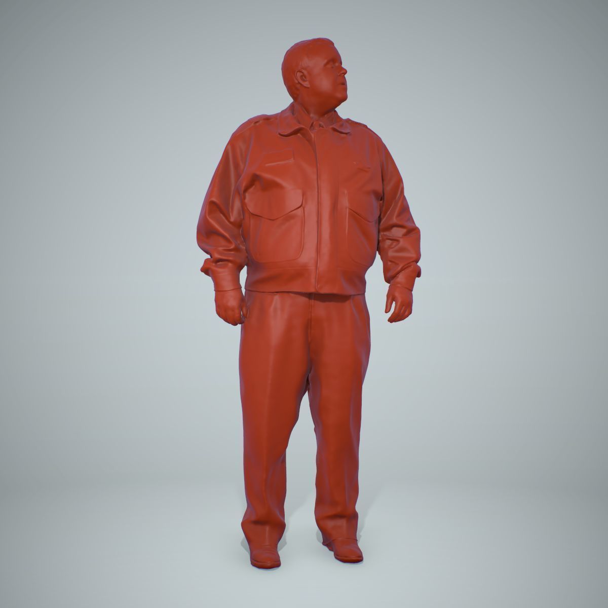 TSA Officer Man WMan0201-HD2-O02P02-S 3D model_66