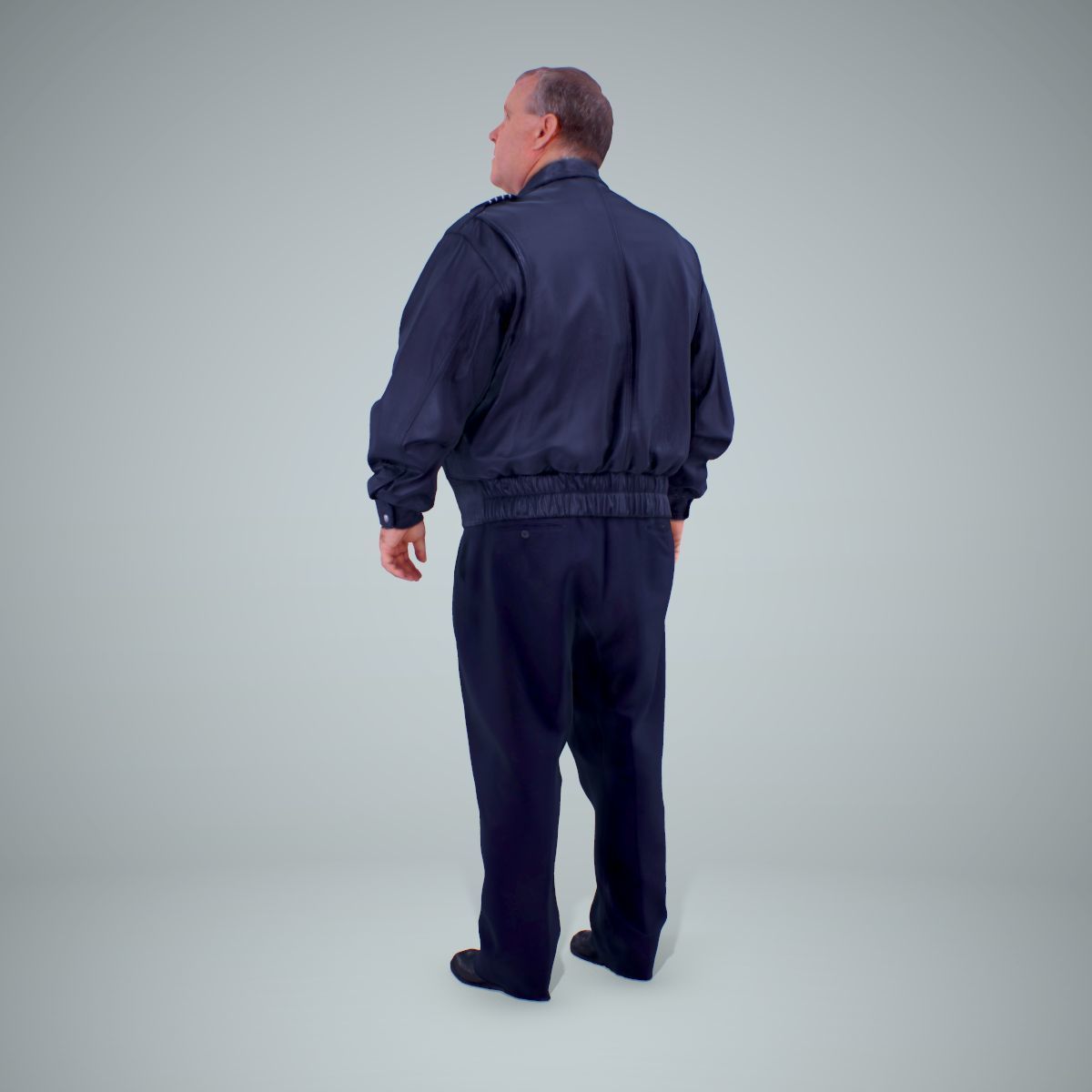 TSA Officer Man WMan0201-HD2-O02P02-S 3D model_11