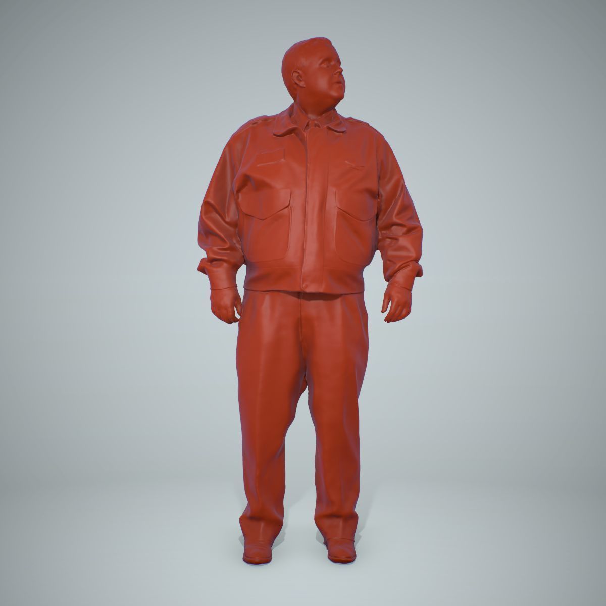 TSA Officer Man WMan0201-HD2-O02P02-S 3D model_67