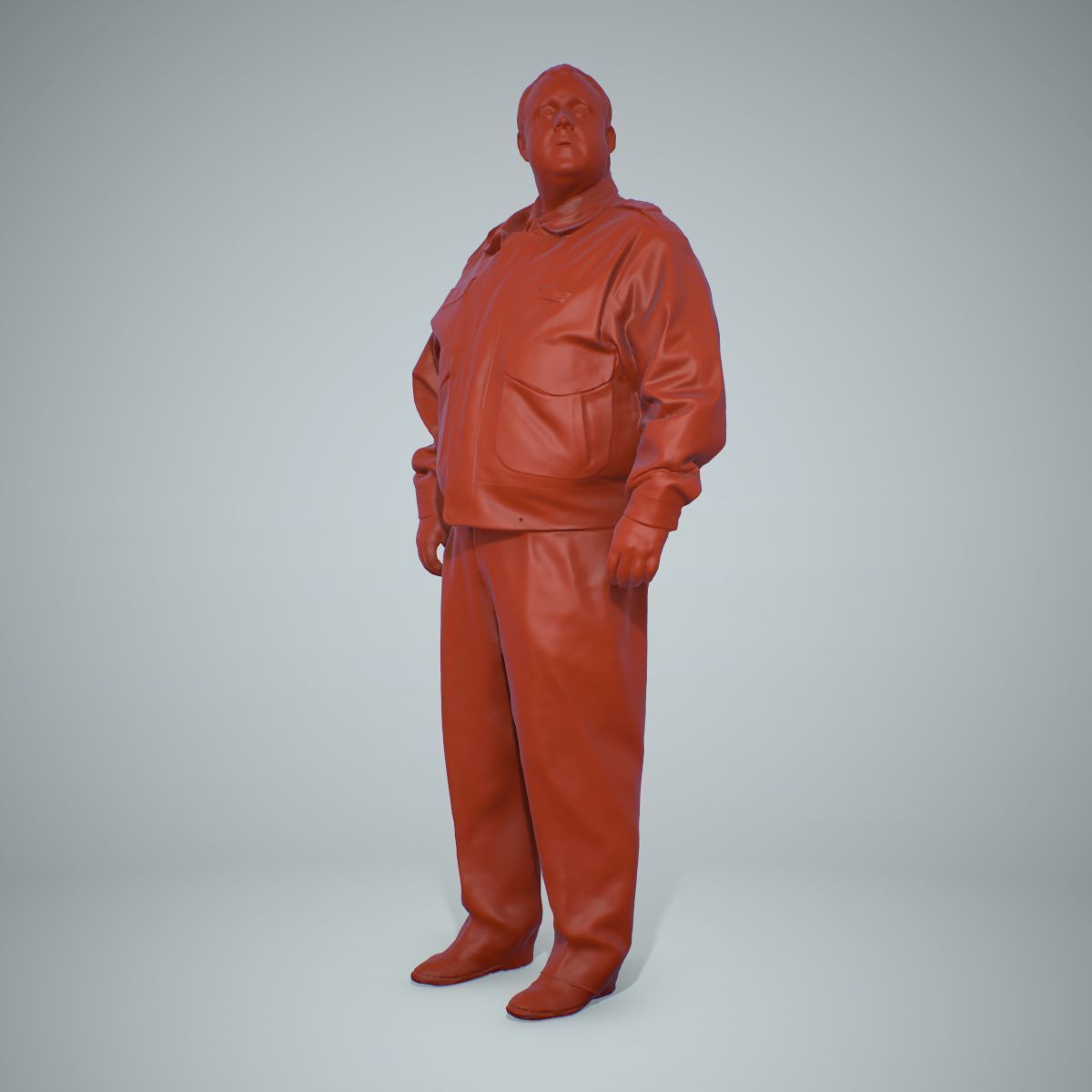 TSA Officer Man WMan0201-HD2-O02P02-S 3D model_36