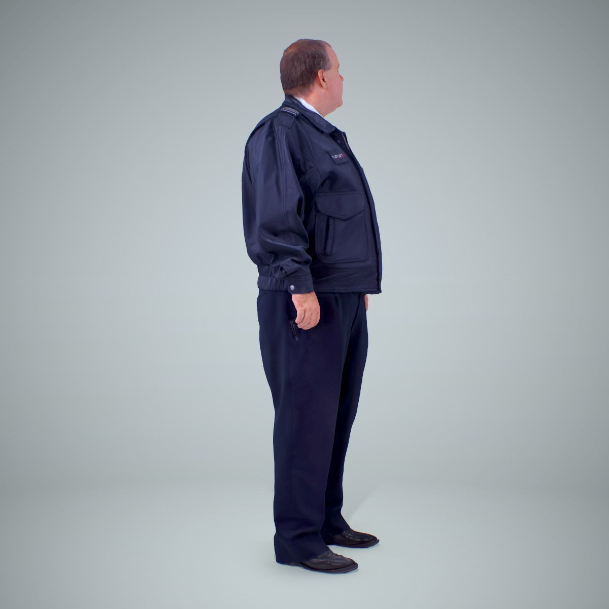 TSA Officer Man WMan0201-HD2-O02P02-S 3D model_25