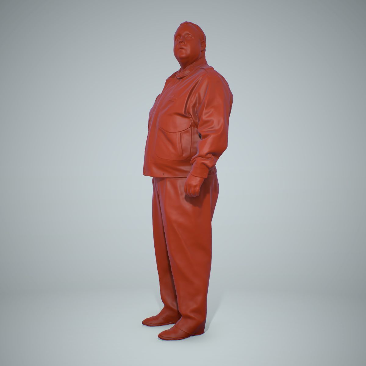 TSA Officer Man WMan0201-HD2-O02P02-S 3D model_38