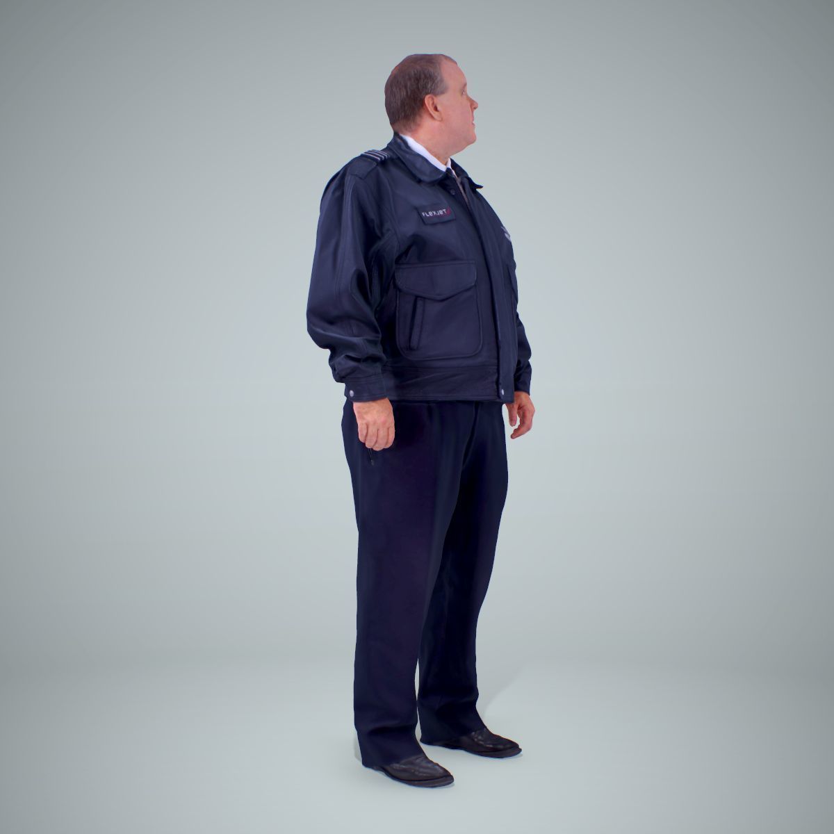 TSA Officer Man WMan0201-HD2-O02P02-S 3D model_27