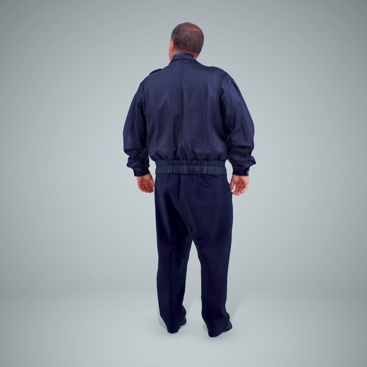 TSA Officer Man WMan0201-HD2-O02P02-S 3D model_16