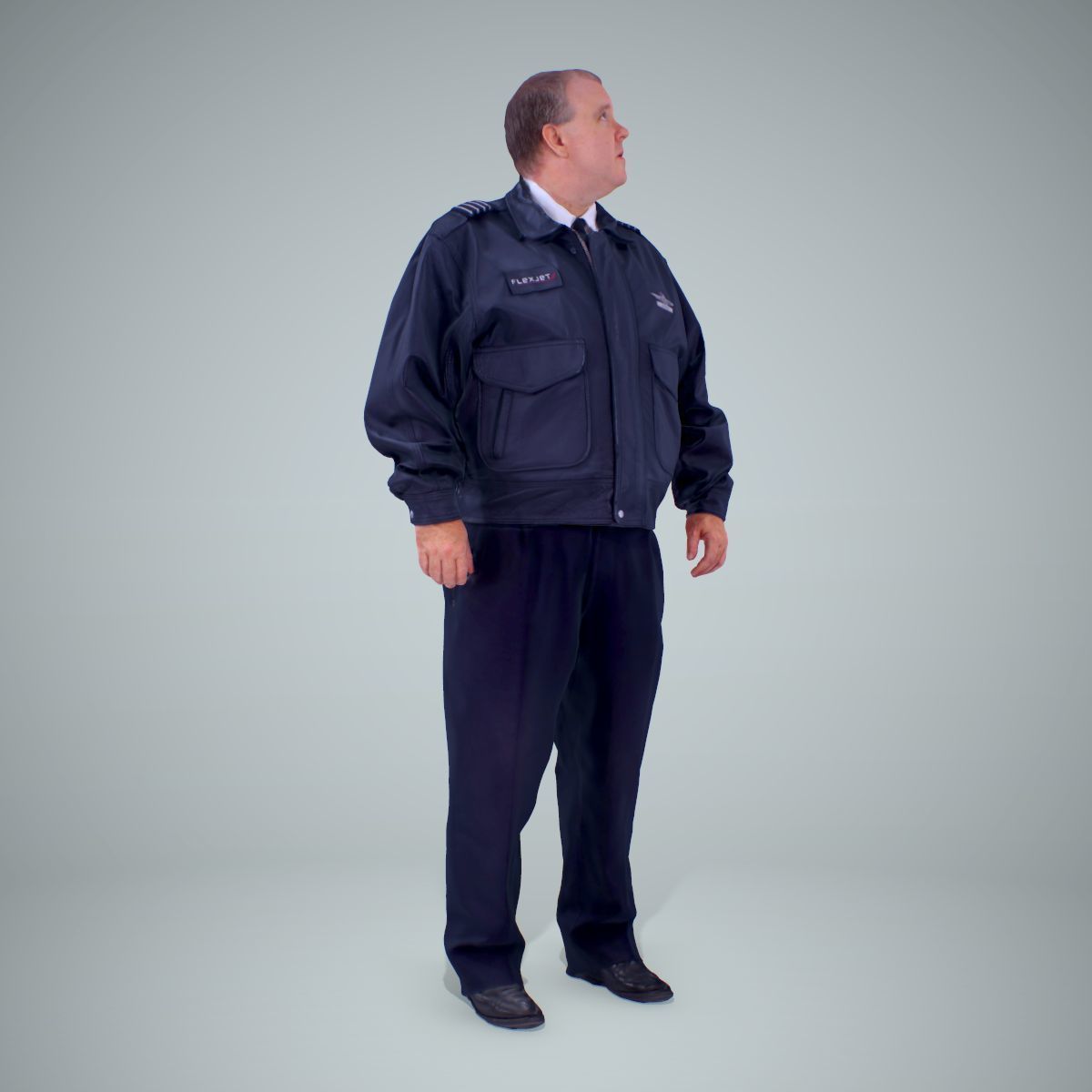 TSA Officer Man WMan0201-HD2-O02P02-S 3D model_29