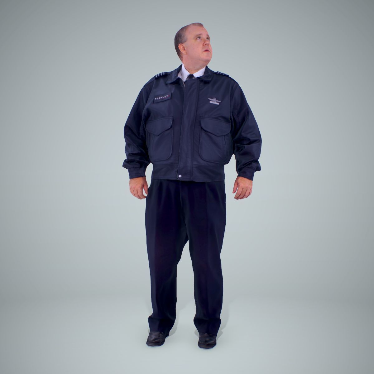 TSA Officer Man WMan0201-HD2-O02P02-S 3D model_33