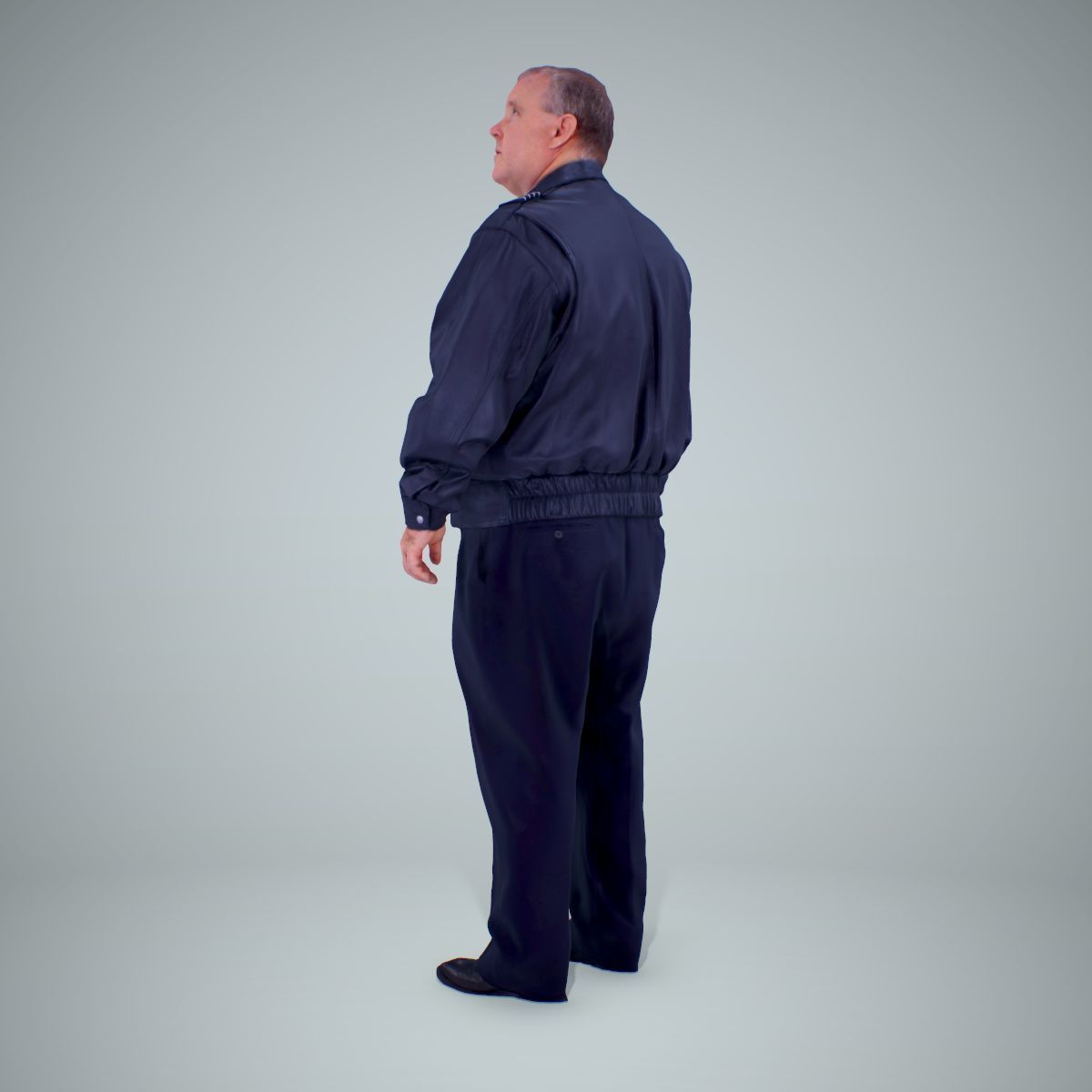 TSA Officer Man WMan0201-HD2-O02P02-S 3D model_9