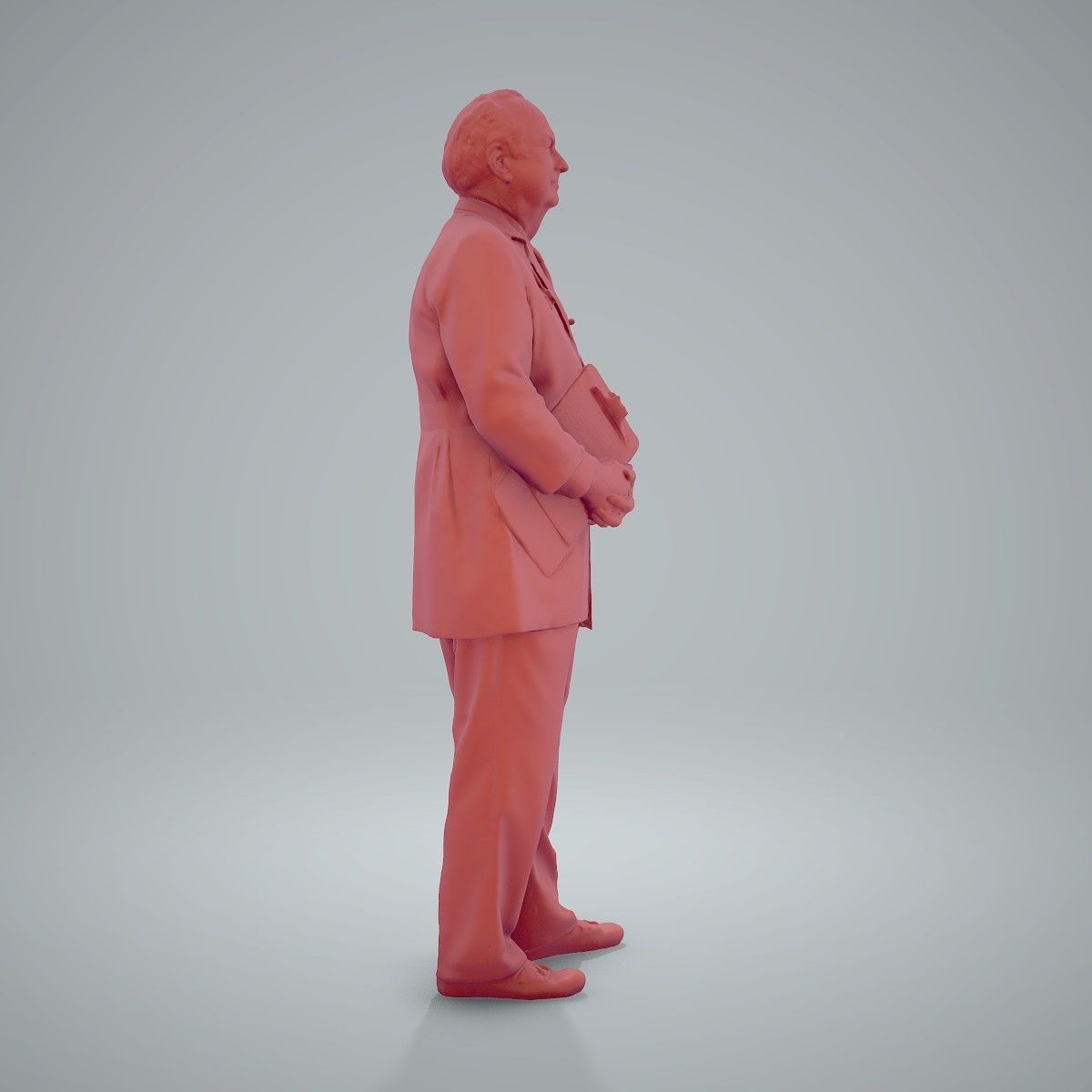 Male Old Doctor with Uniform WMan0200-HD2-O01P01-S 3D model_63
