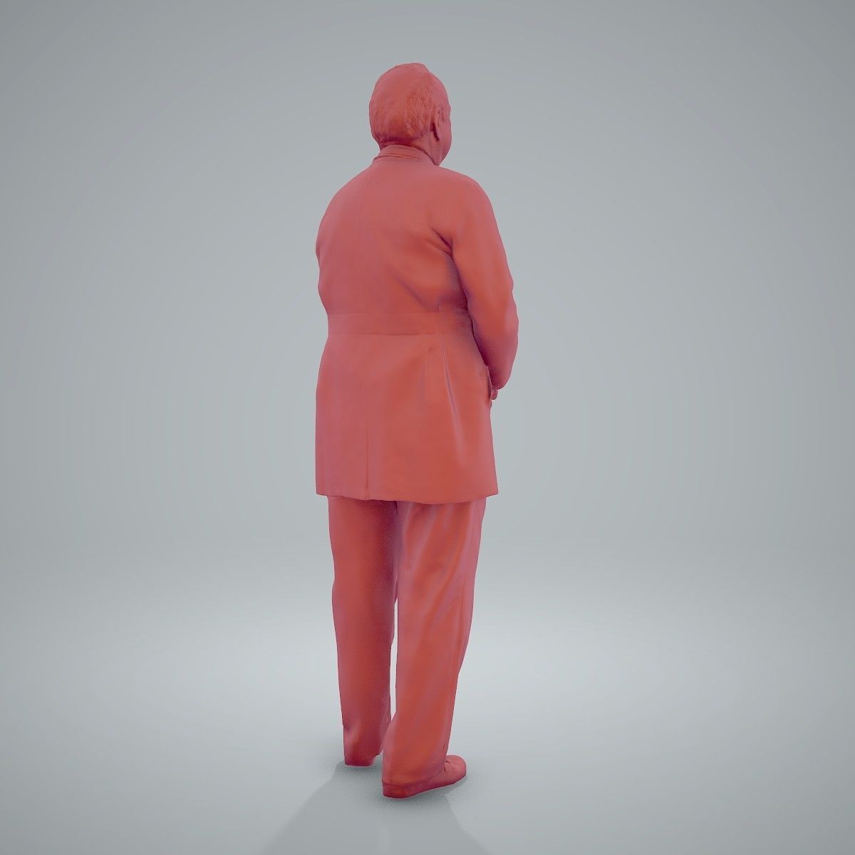 Male Old Doctor with Uniform WMan0200-HD2-O01P01-S 3D model_58