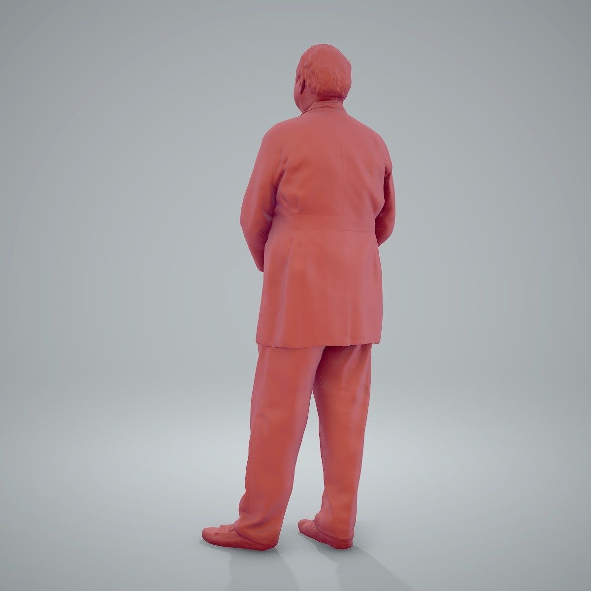 Male Old Doctor with Uniform WMan0200-HD2-O01P01-S 3D model_51