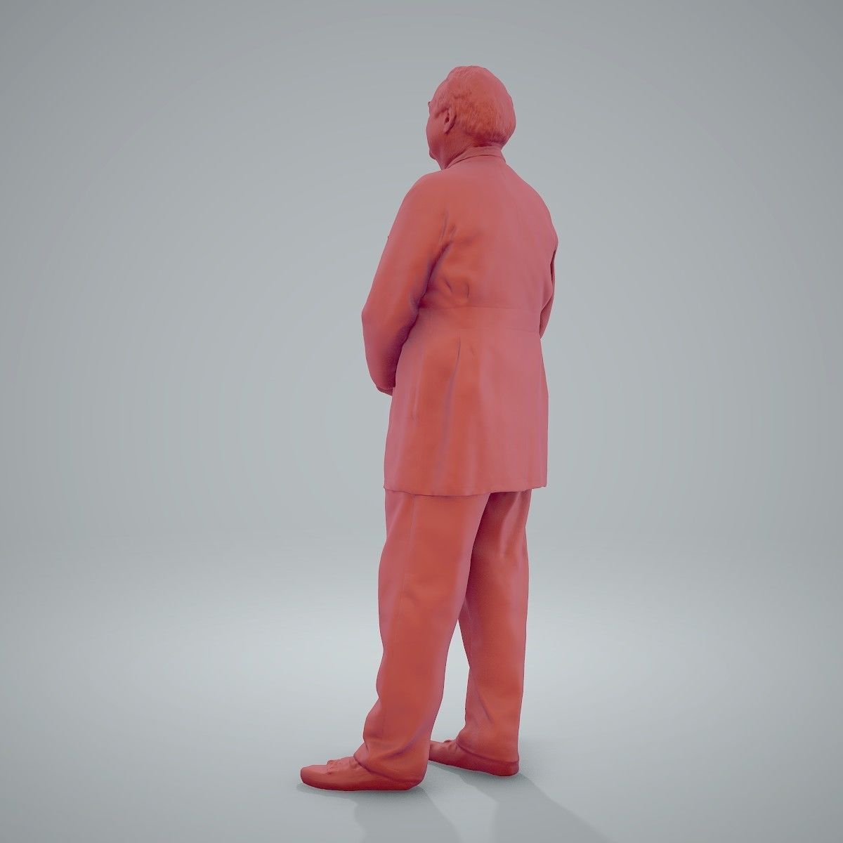 Male Old Doctor with Uniform WMan0200-HD2-O01P01-S 3D model_49