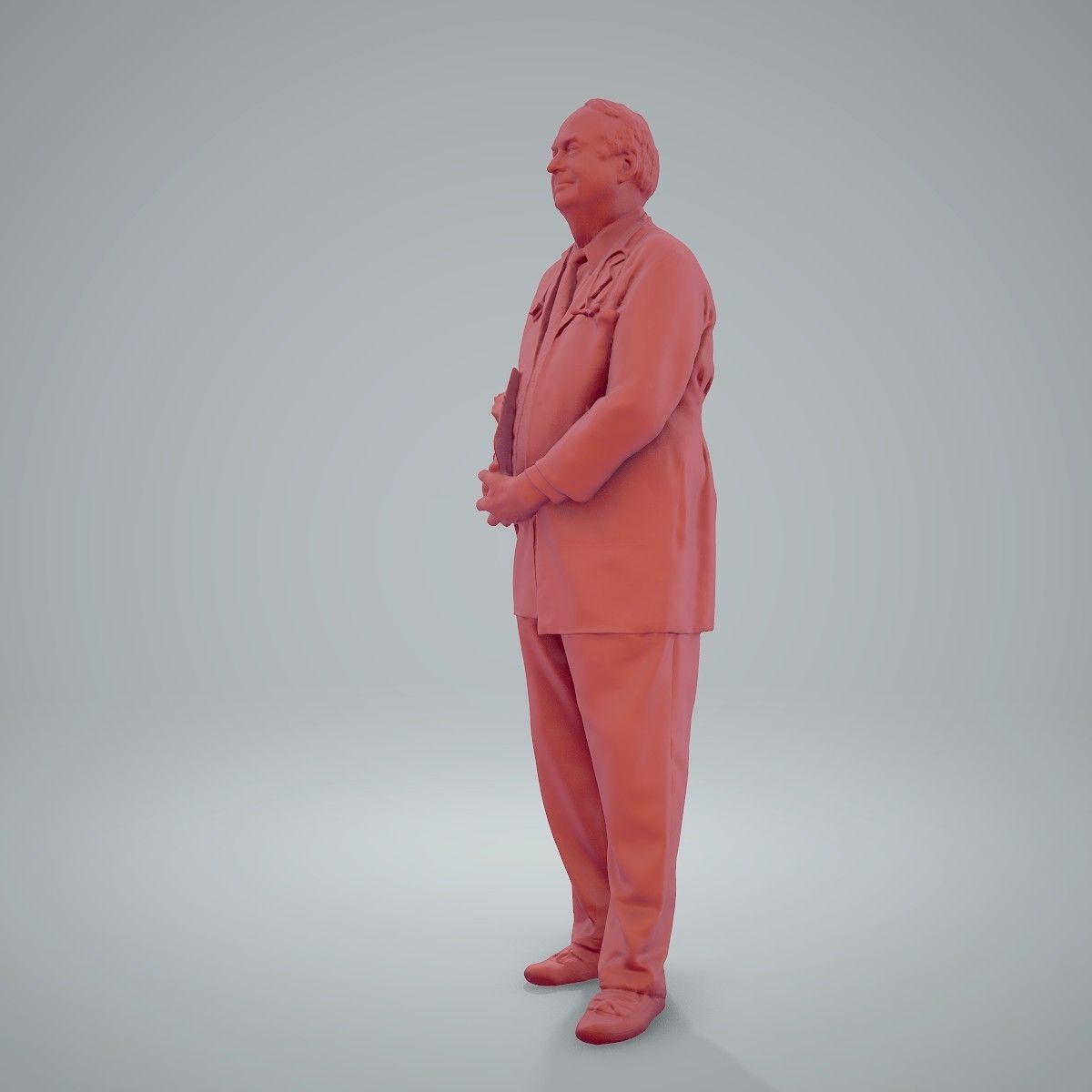 Male Old Doctor with Uniform WMan0200-HD2-O01P01-S 3D model_42