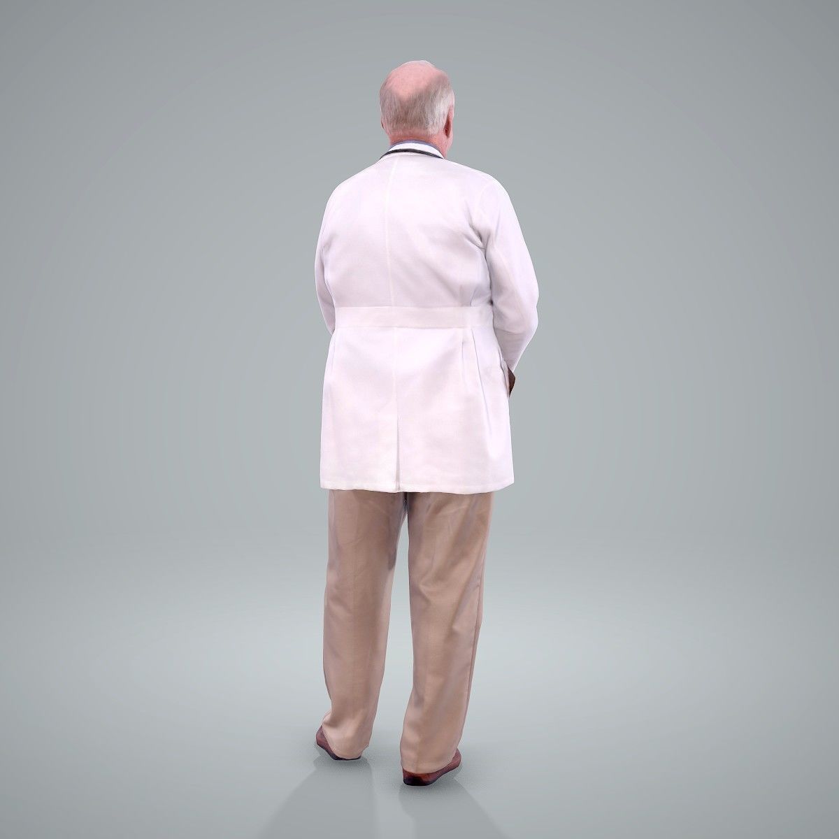 Male Old Doctor with Uniform WMan0200-HD2-O01P01-S 3D model_21