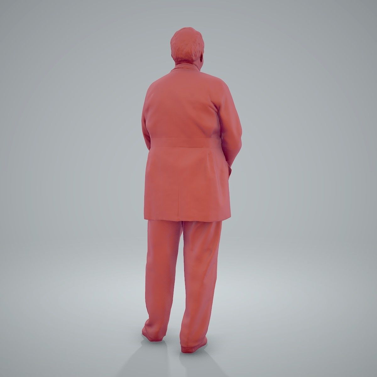 Male Old Doctor with Uniform WMan0200-HD2-O01P01-S 3D model_56