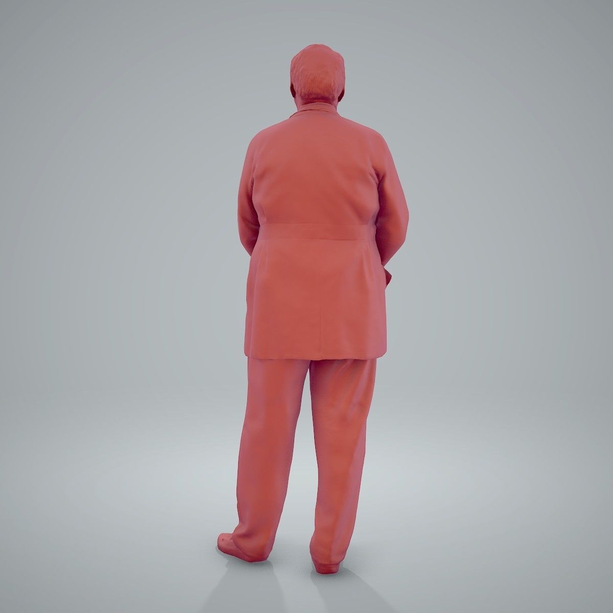 Male Old Doctor with Uniform WMan0200-HD2-O01P01-S 3D model_54