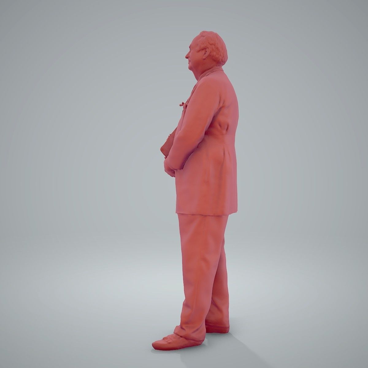 Male Old Doctor with Uniform WMan0200-HD2-O01P01-S 3D model_46