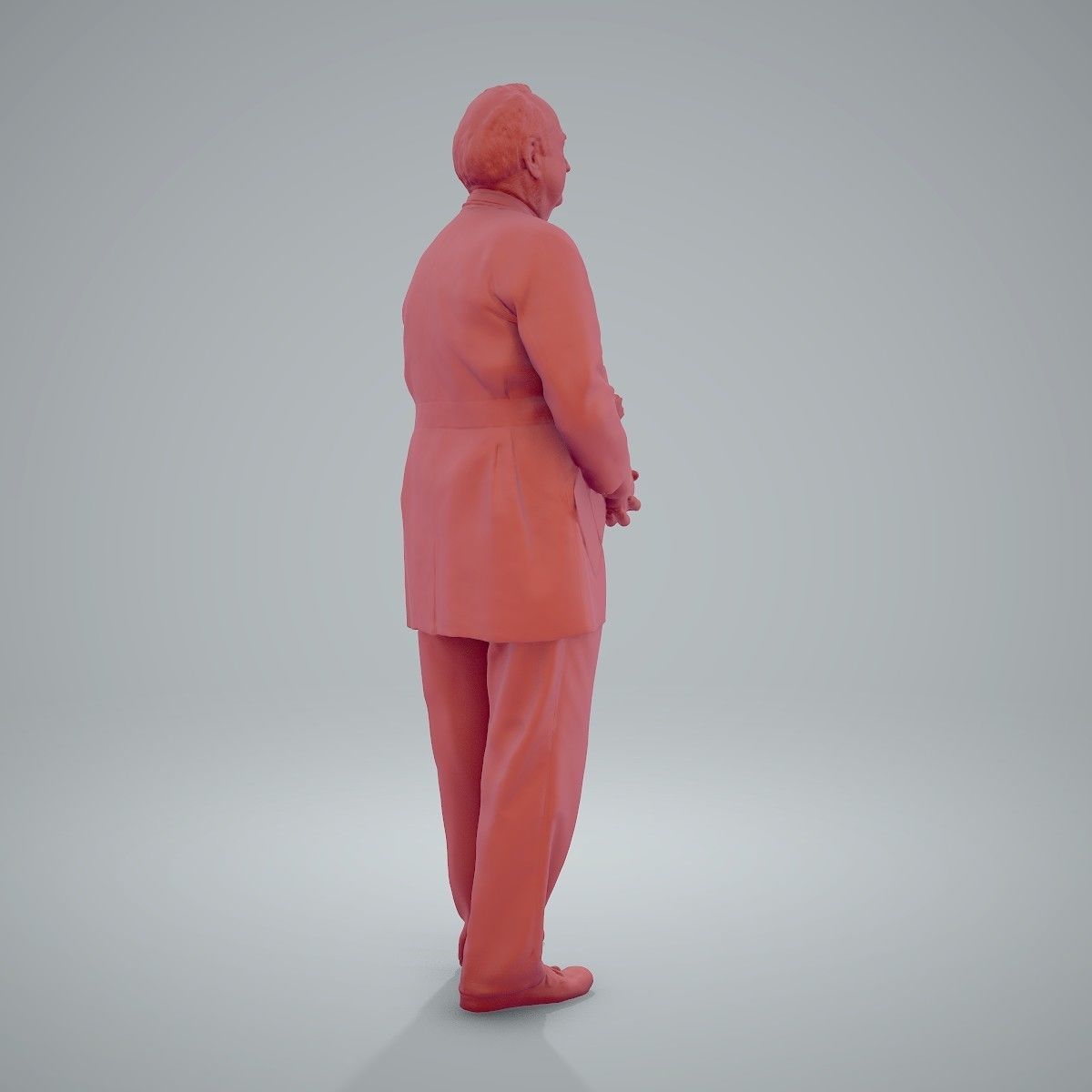 Male Old Doctor with Uniform WMan0200-HD2-O01P01-S 3D model_60