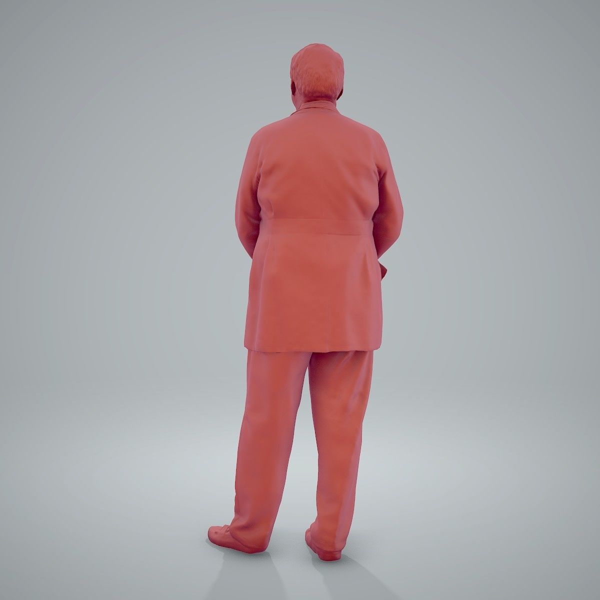 Male Old Doctor with Uniform WMan0200-HD2-O01P01-S 3D model_53