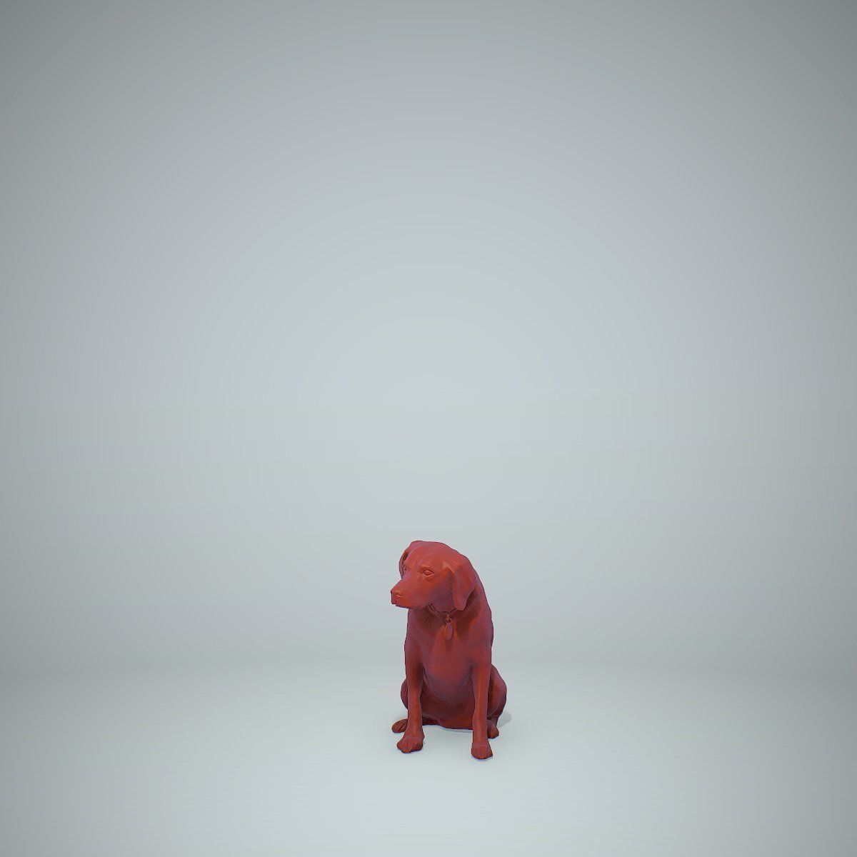 Dog Sitting Still Dog0004-HD2-P01-S 3D model_42