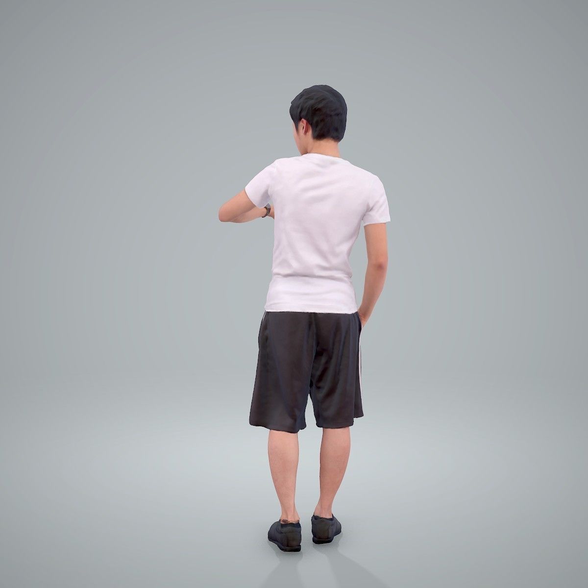 Man Looking at His Watch SMan0212-HD2-O01P01-S 3D model_15