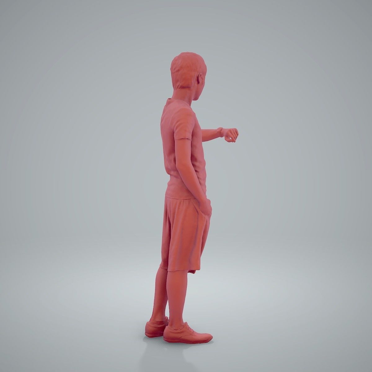 Man Looking at His Watch SMan0212-HD2-O01P01-S 3D model_58