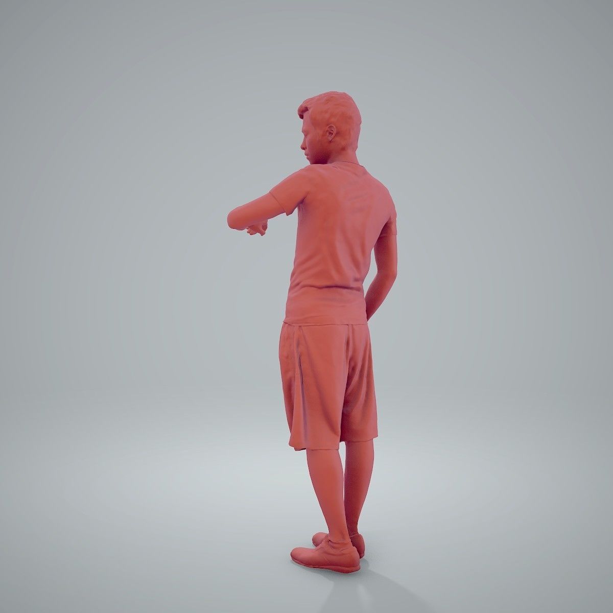 Man Looking at His Watch SMan0212-HD2-O01P01-S 3D model_46