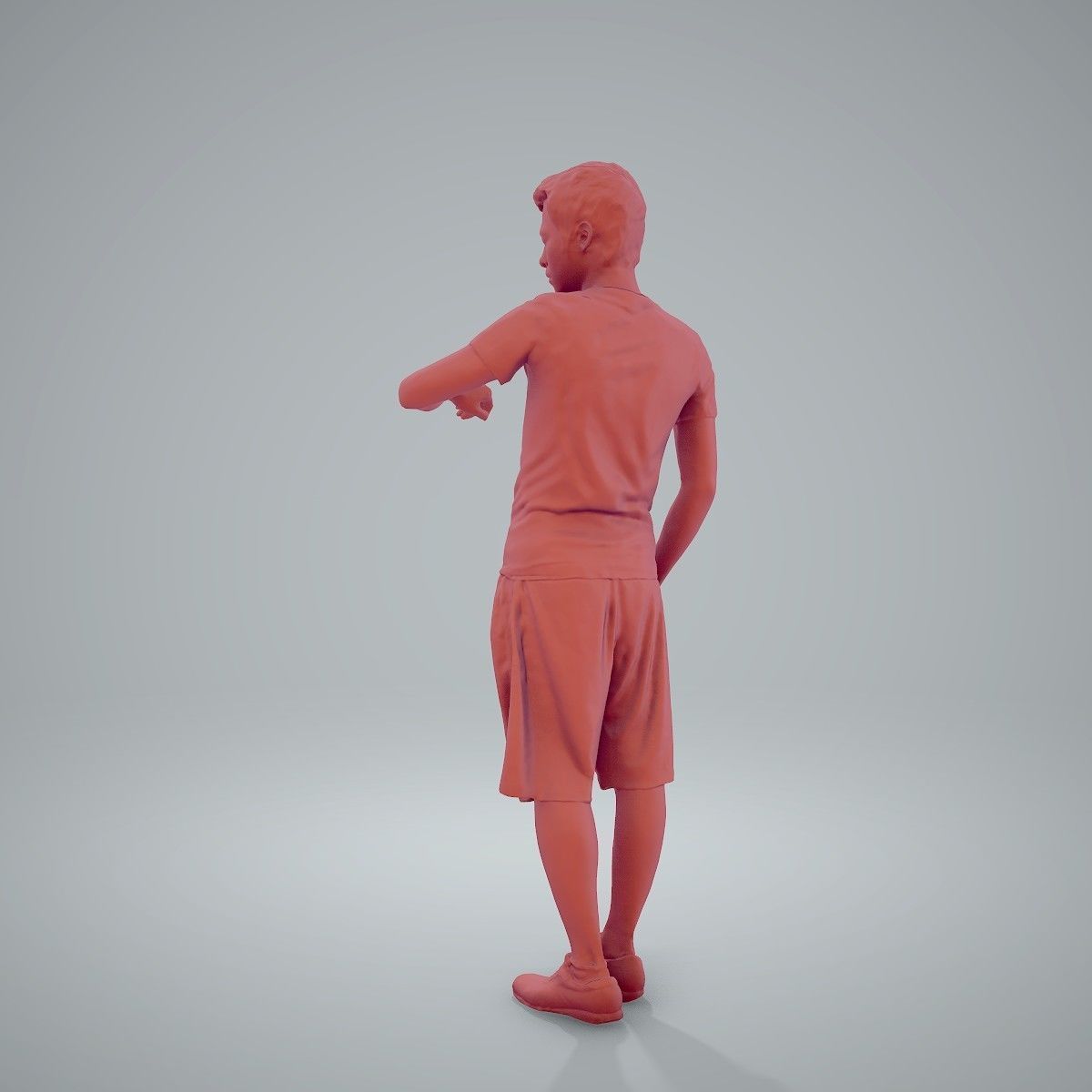 Man Looking at His Watch SMan0212-HD2-O01P01-S 3D model_47