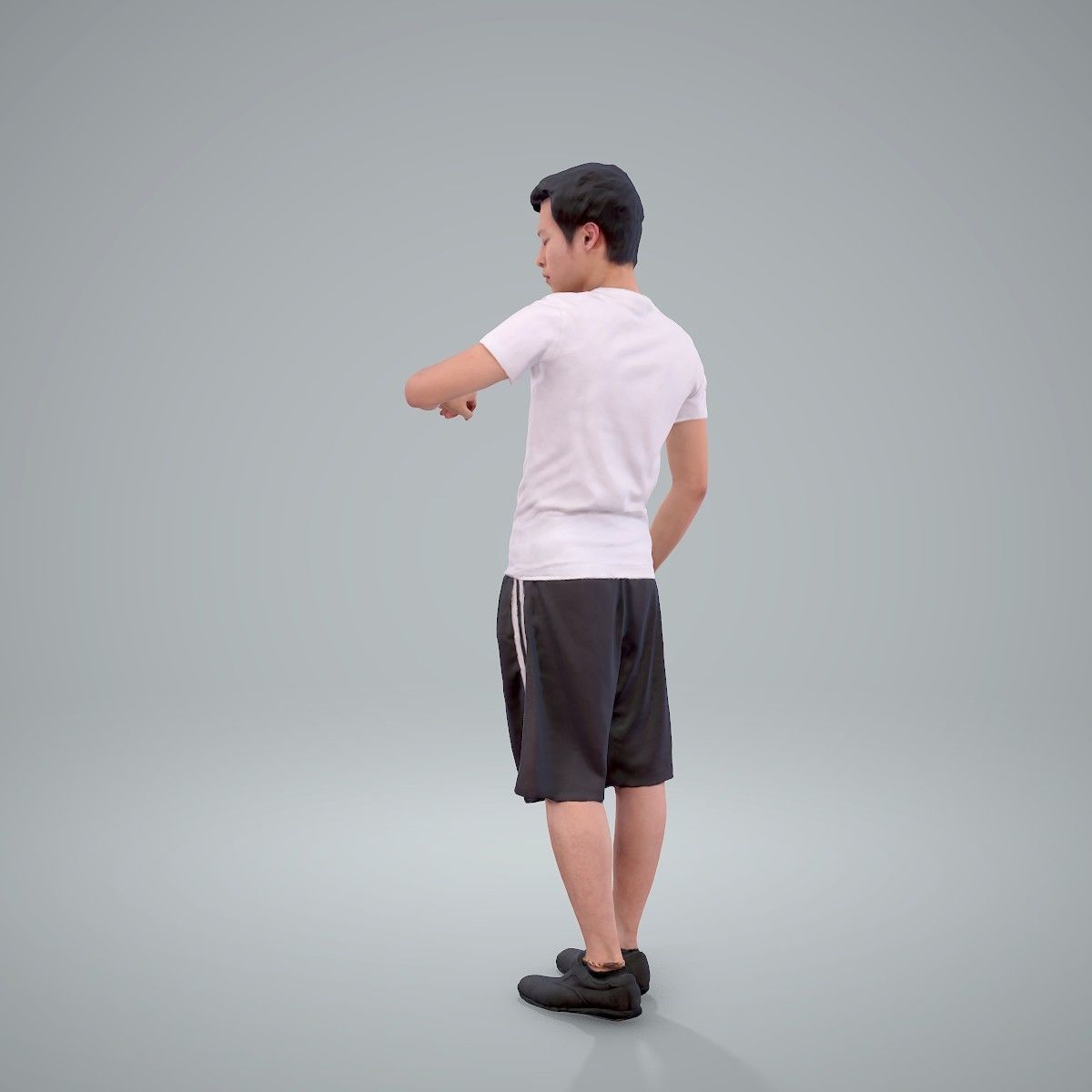 Man Looking at His Watch SMan0212-HD2-O01P01-S 3D model_11