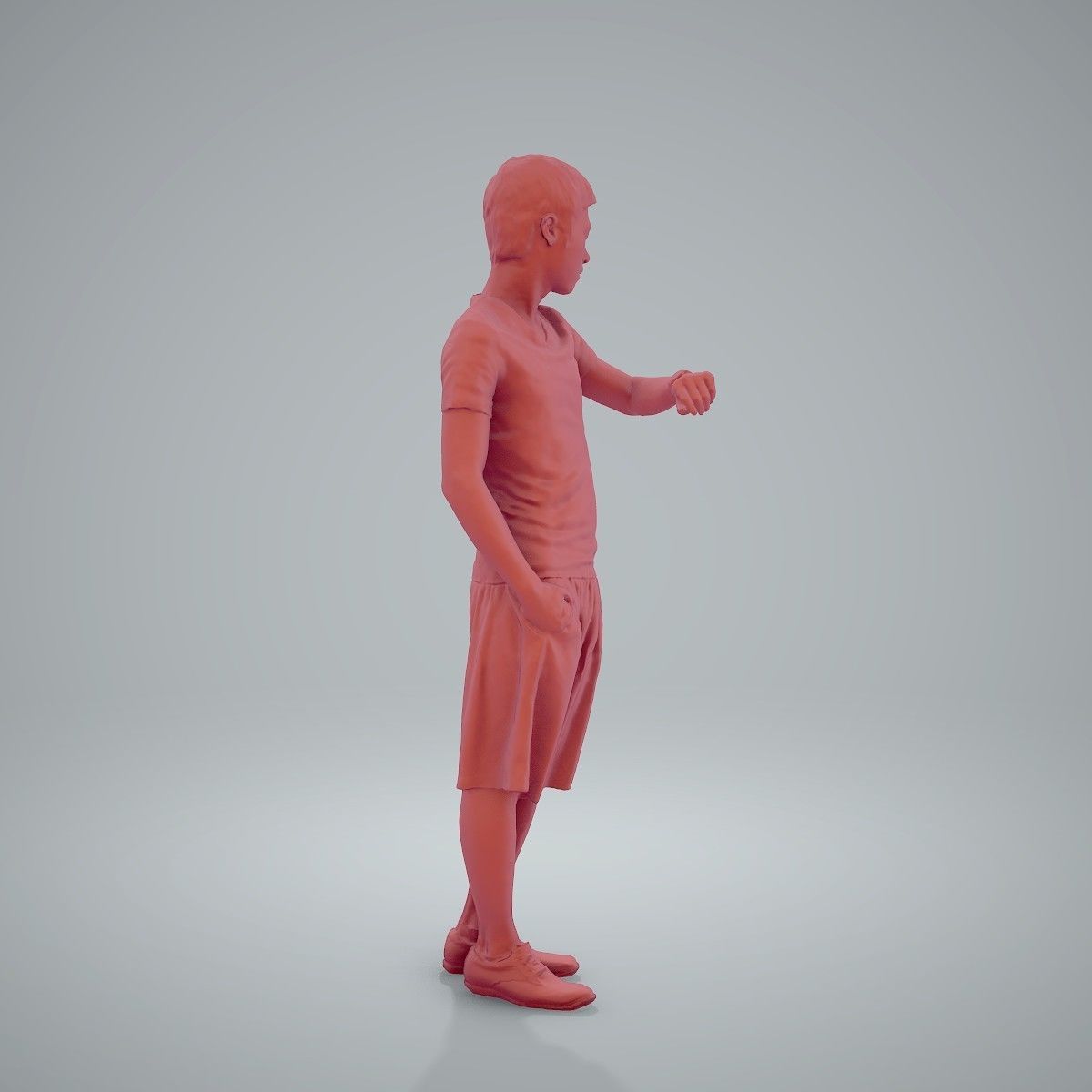 Man Looking at His Watch SMan0212-HD2-O01P01-S 3D model_61