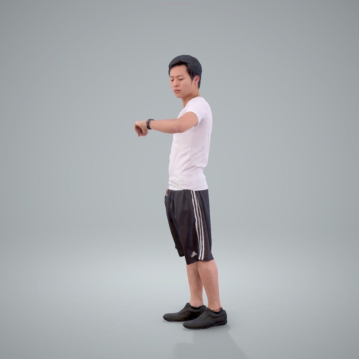 Man Looking at His Watch SMan0212-HD2-O01P01-S 3D model_5