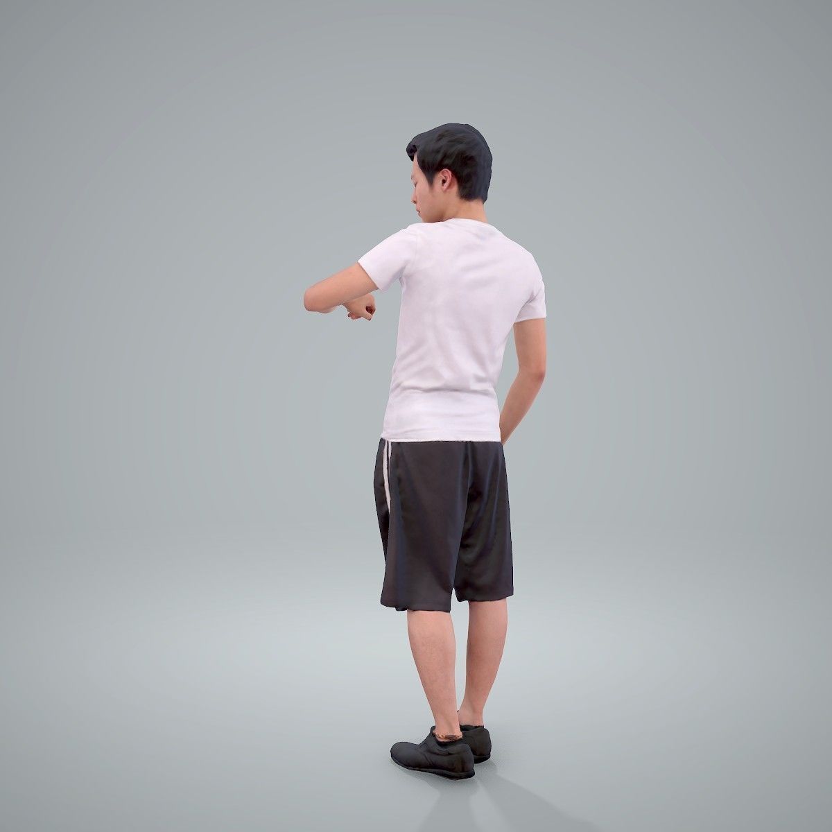 Man Looking at His Watch SMan0212-HD2-O01P01-S 3D model_12