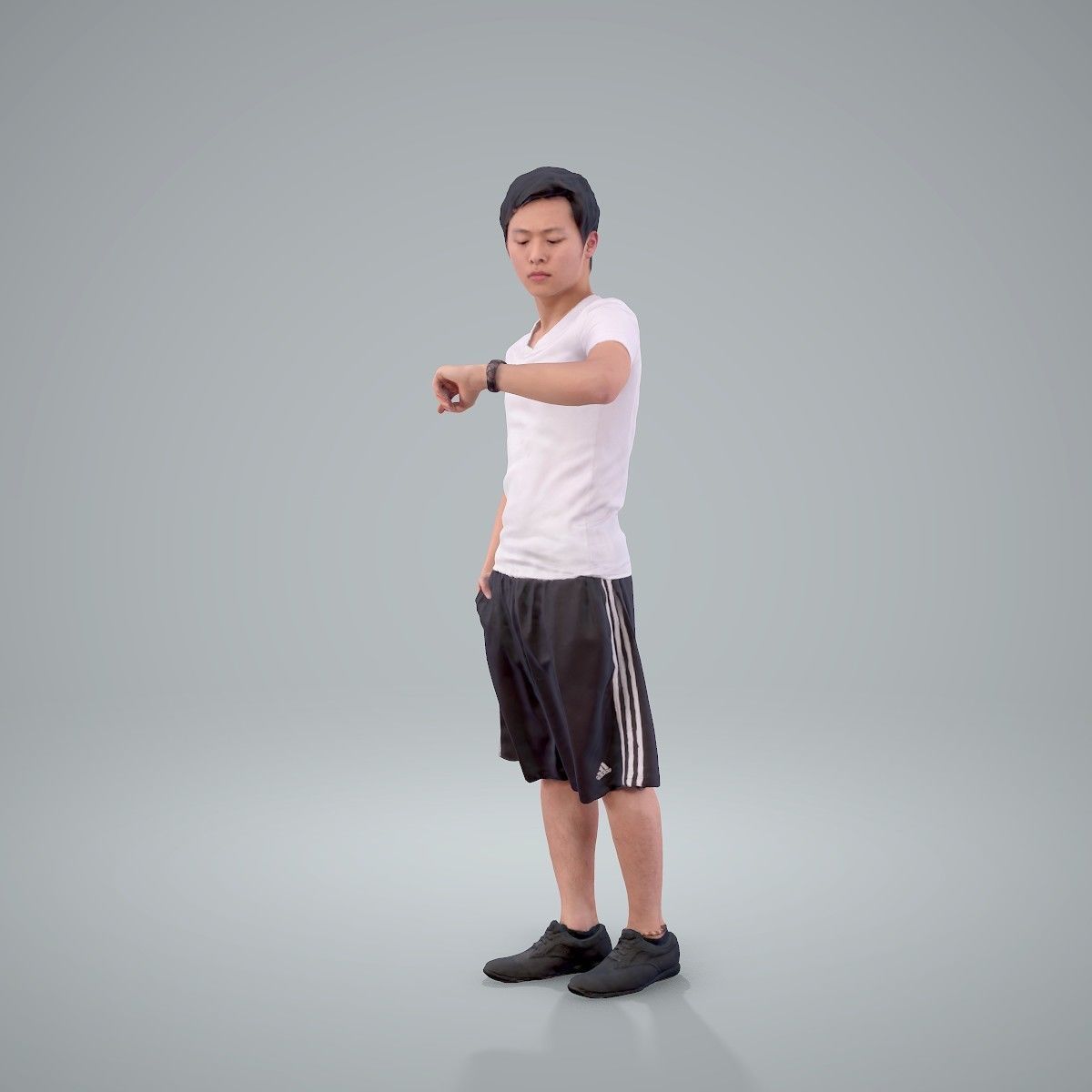 Man Looking at His Watch SMan0212-HD2-O01P01-S 3D model_3