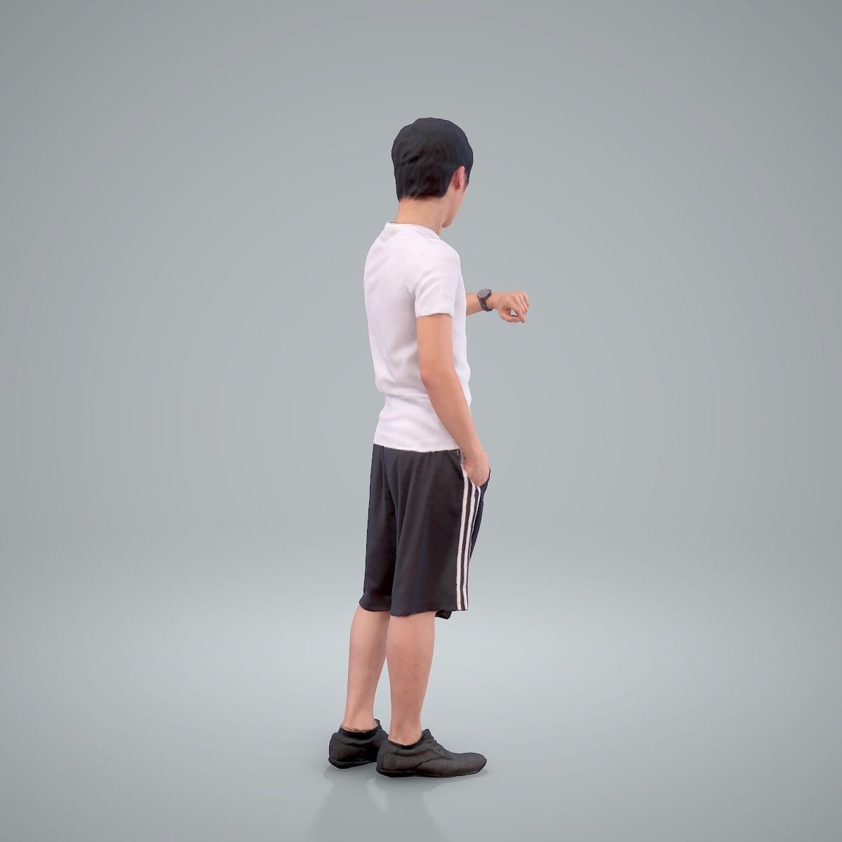 Man Looking at His Watch SMan0212-HD2-O01P01-S 3D model_22