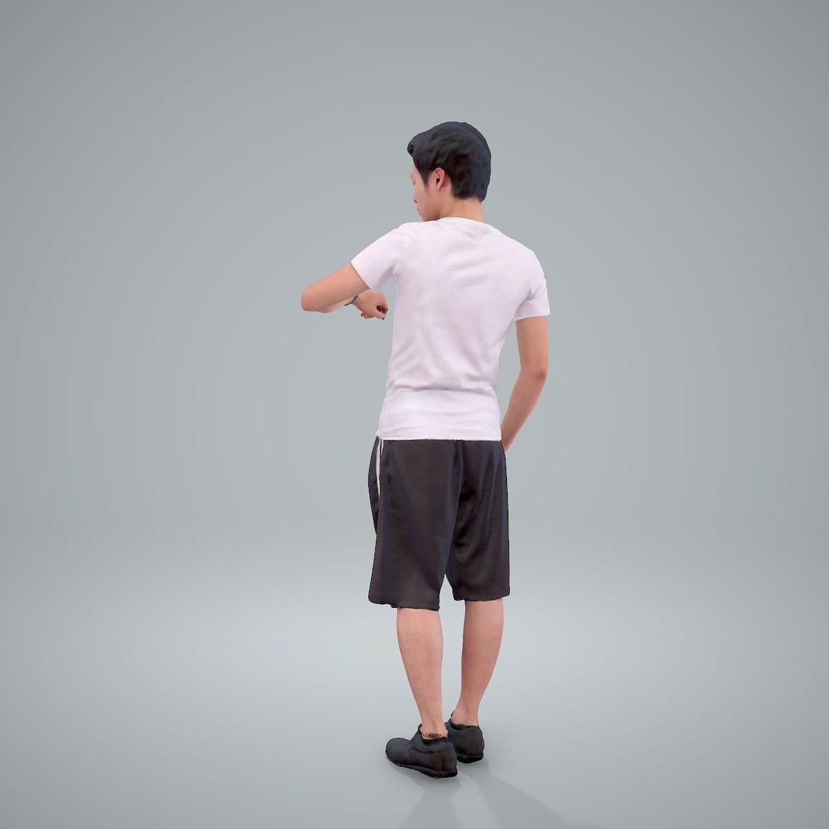 Man Looking at His Watch SMan0212-HD2-O01P01-S 3D model_13