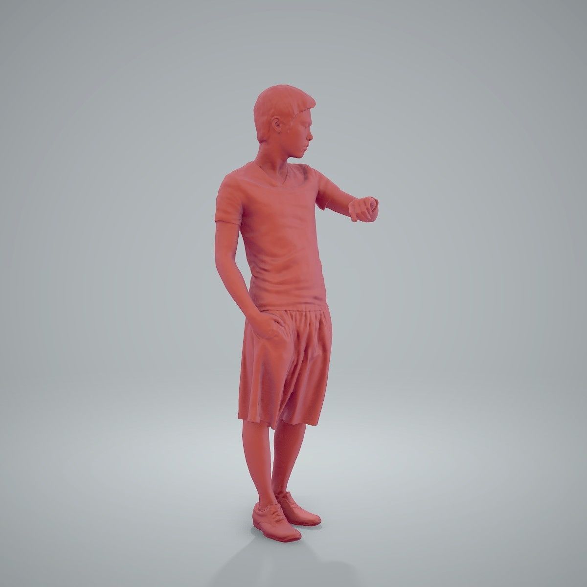 Man Looking at His Watch SMan0212-HD2-O01P01-S 3D model_64