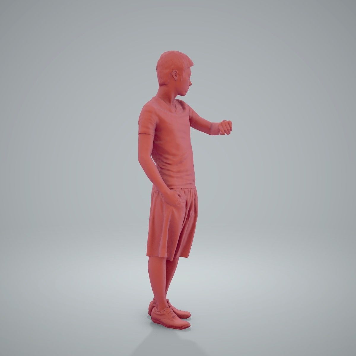 Man Looking at His Watch SMan0212-HD2-O01P01-S 3D model_62