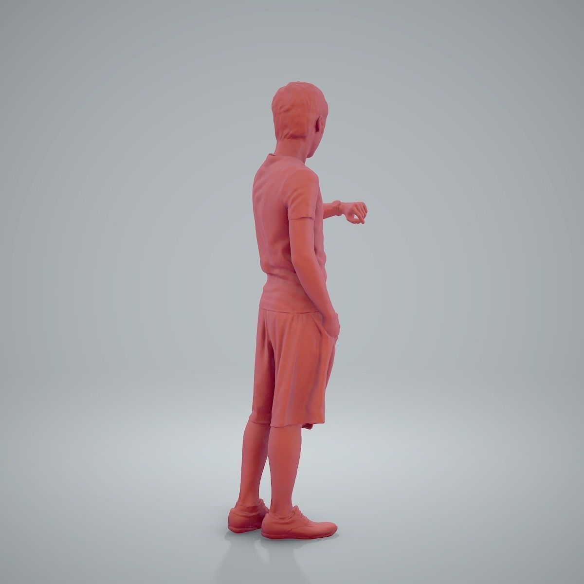 Man Looking at His Watch SMan0212-HD2-O01P01-S 3D model_57