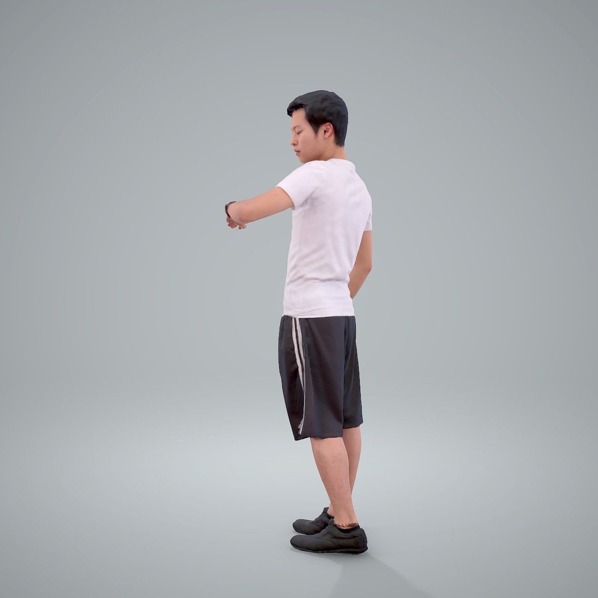 Man Looking at His Watch SMan0212-HD2-O01P01-S 3D model_9