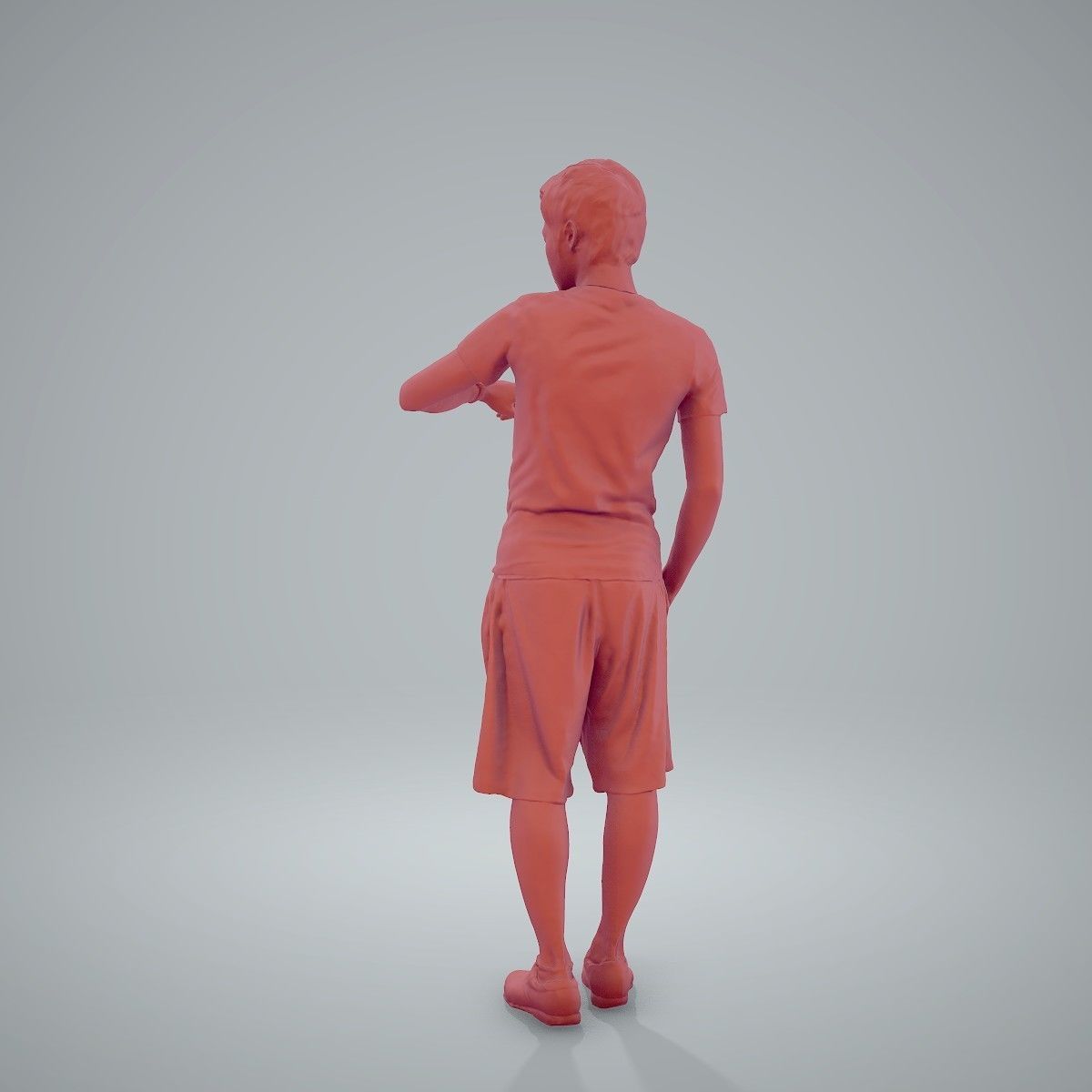 Man Looking at His Watch SMan0212-HD2-O01P01-S 3D model_49