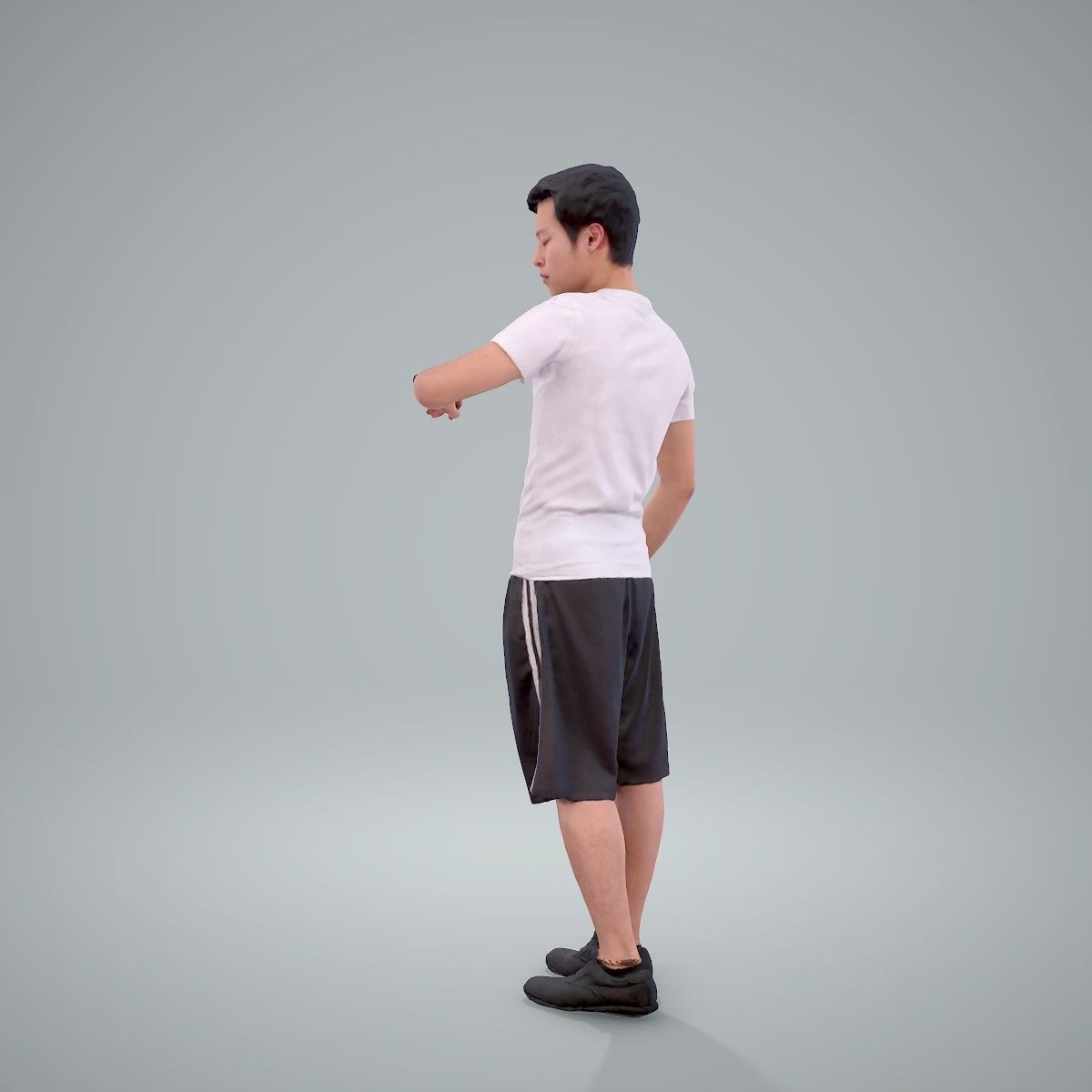 Man Looking at His Watch SMan0212-HD2-O01P01-S 3D model_10