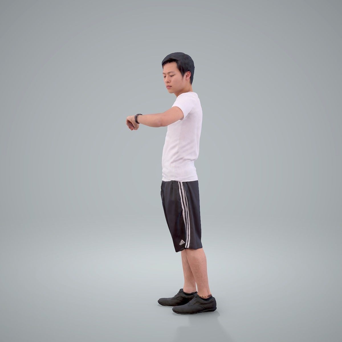 Man Looking at His Watch SMan0212-HD2-O01P01-S 3D model_6