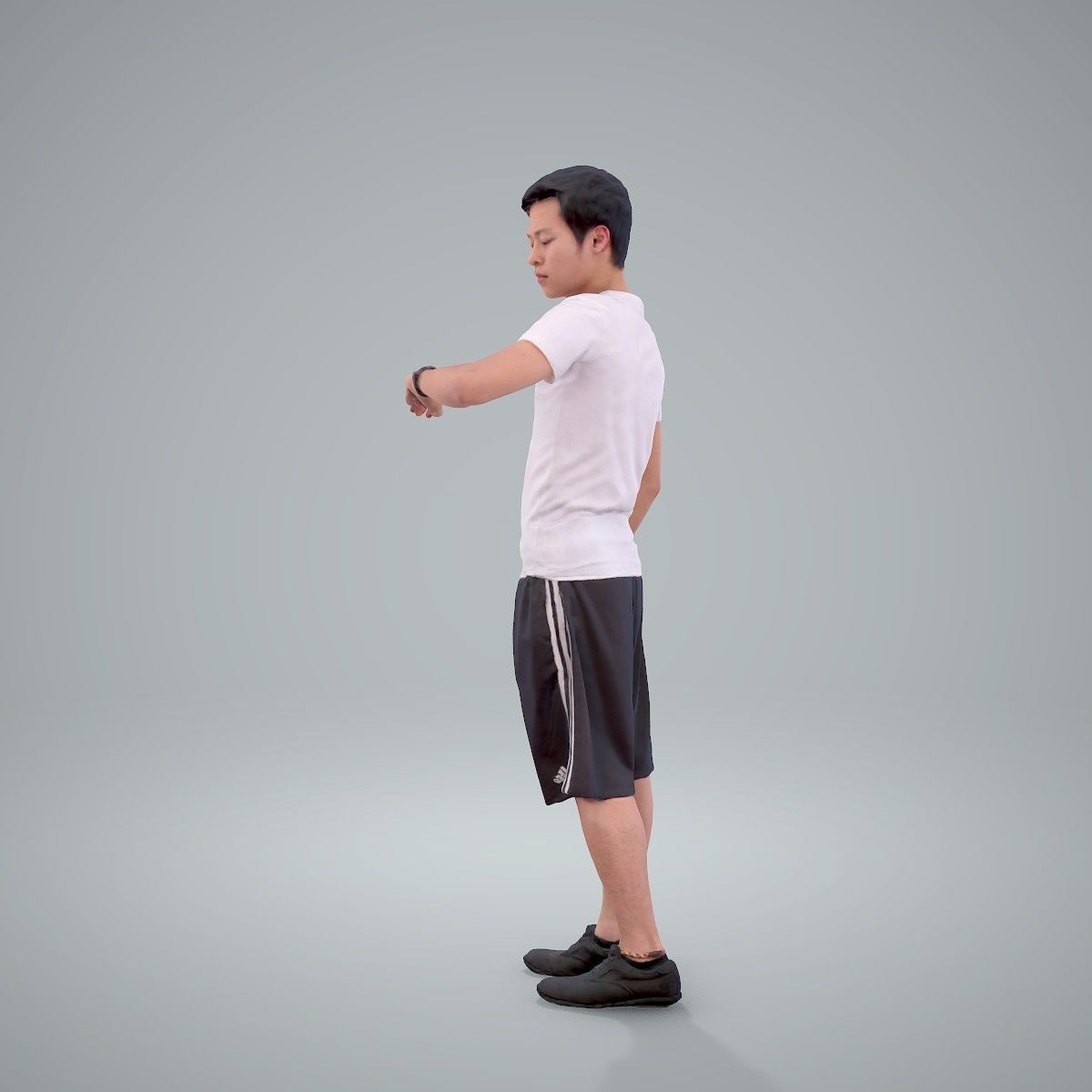 Man Looking at His Watch SMan0212-HD2-O01P01-S 3D model_8