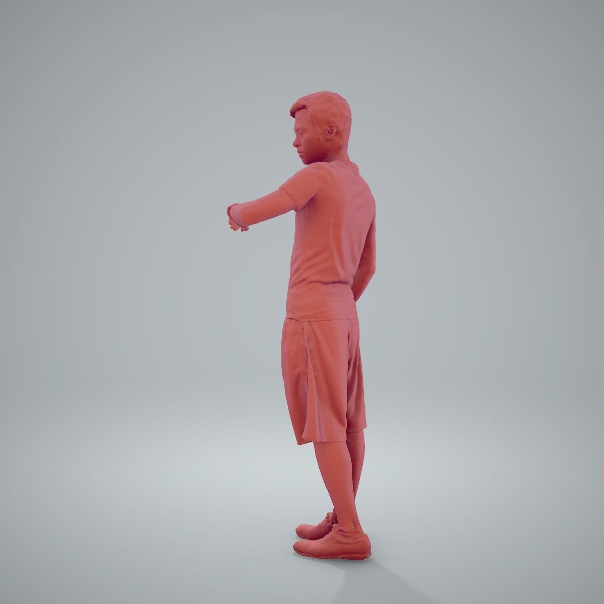 Man Looking at His Watch SMan0212-HD2-O01P01-S 3D model_44