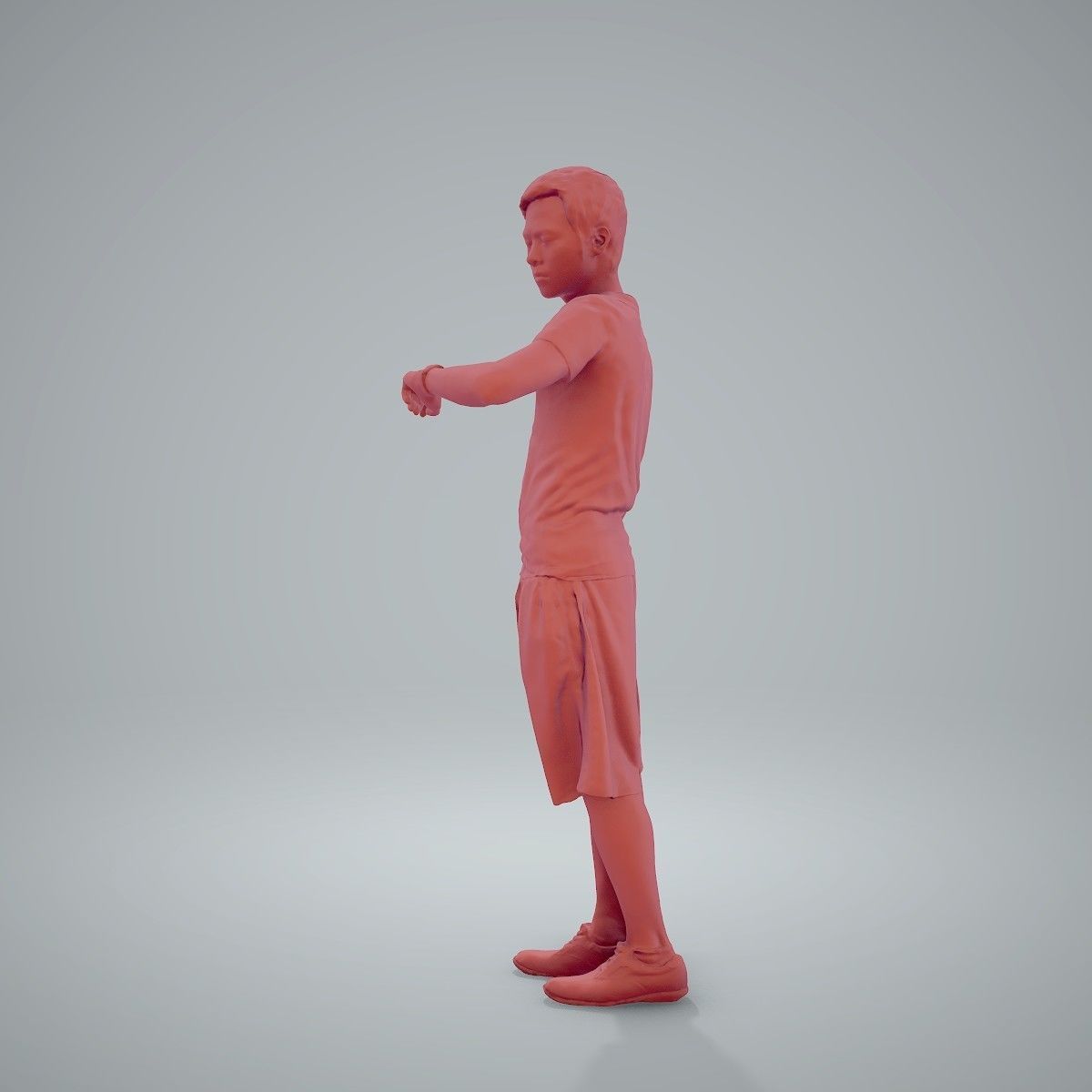 Man Looking at His Watch SMan0212-HD2-O01P01-S 3D model_42