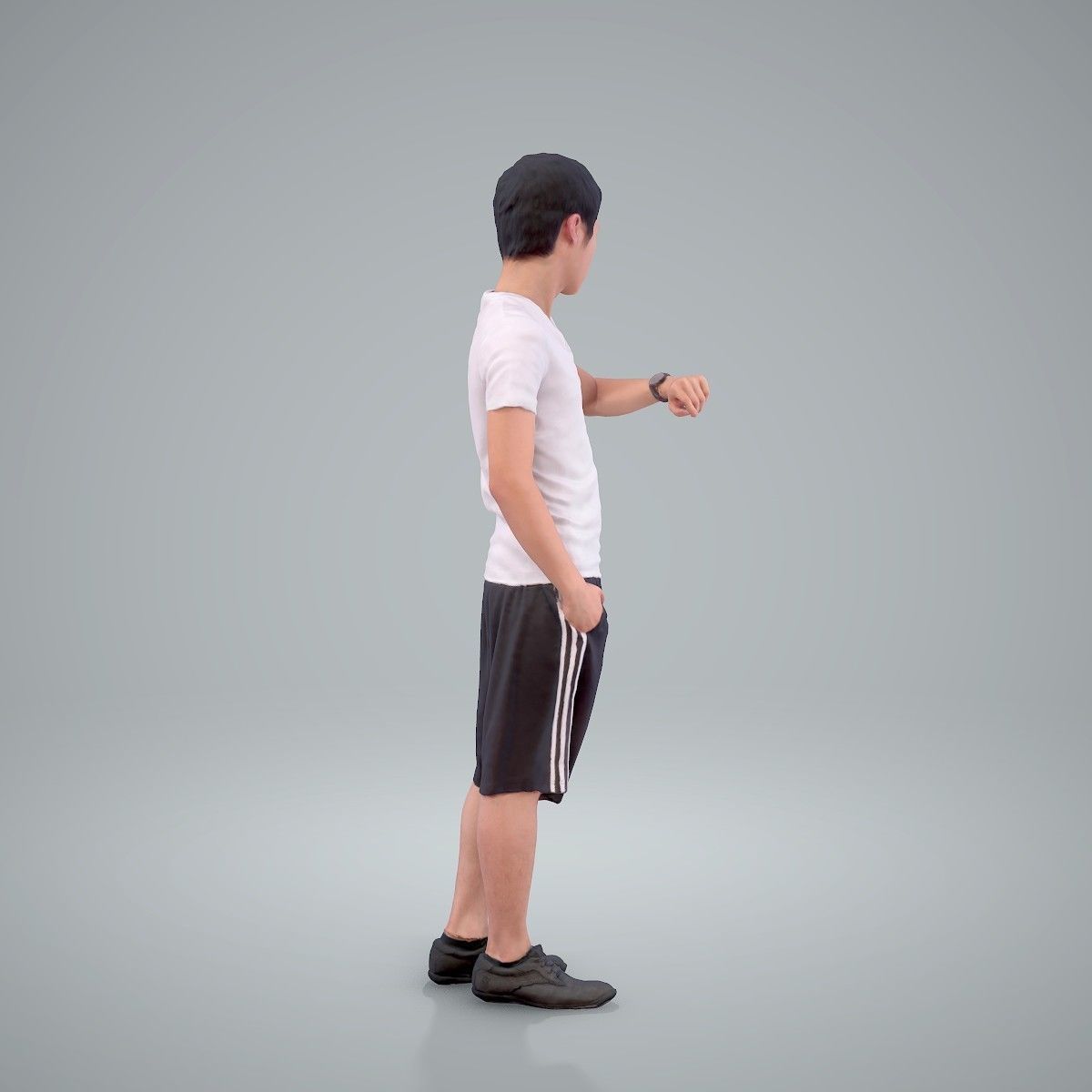 Man Looking at His Watch SMan0212-HD2-O01P01-S 3D model_24