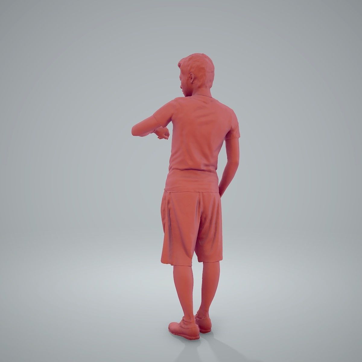 Man Looking at His Watch SMan0212-HD2-O01P01-S 3D model_48