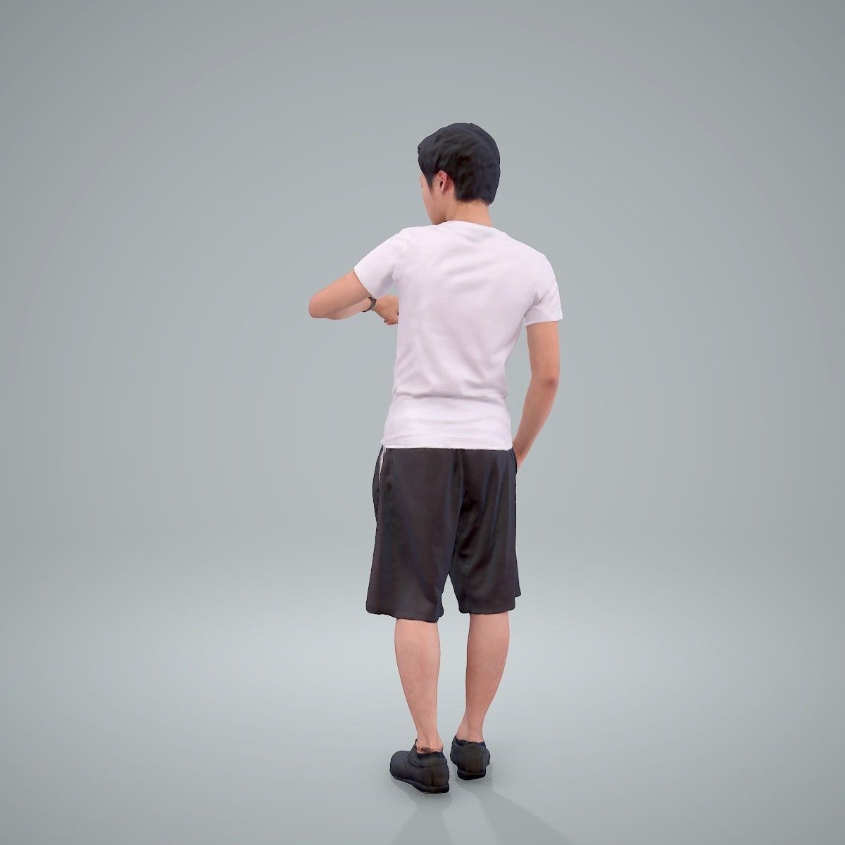 Man Looking at His Watch SMan0212-HD2-O01P01-S 3D model_14