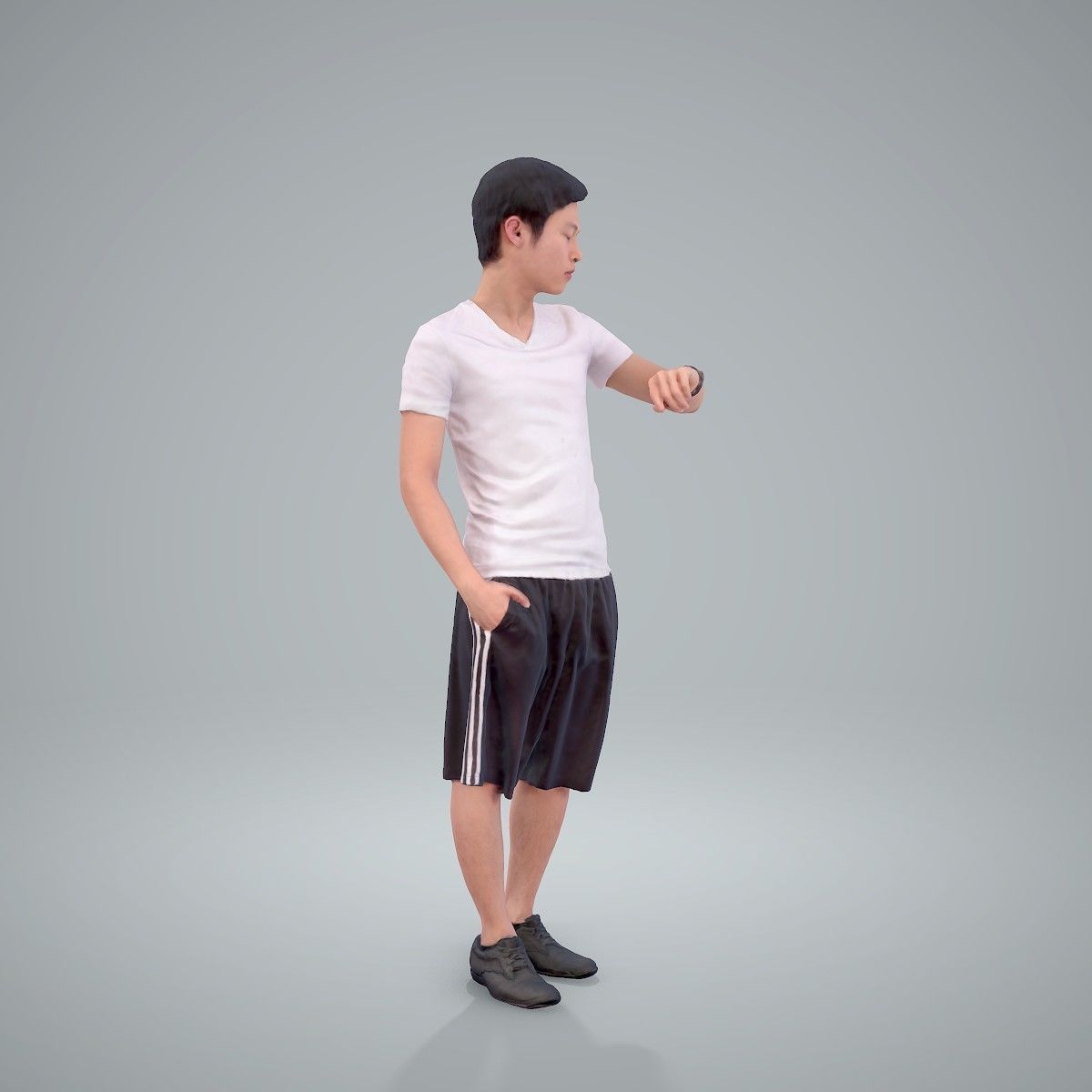 Man Looking at His Watch SMan0212-HD2-O01P01-S 3D model_29